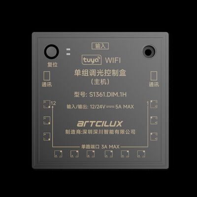 রিমোট কন্ট্রোল ওয়্যারলেস সেন্সর সুইচ 2.4GHz Surface Mounted For Home Lighting