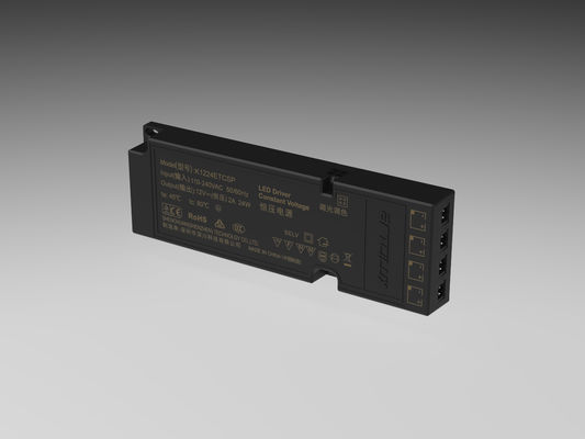 ETSC 24W-12V টাইমিং এবং সিসিটি টিউনিংয়ের জন্য অতি পাতলা ধ্রুবক ভোল্টেজ এলইডি ড্রাইভার